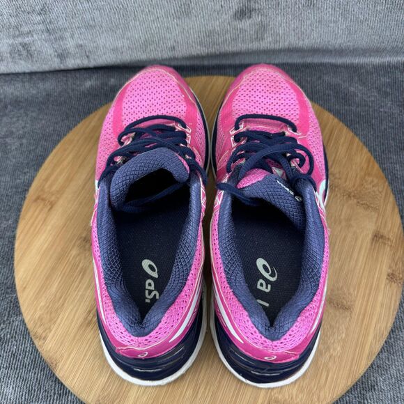 ASICS GT-2000 Running Shoes Womens Size 8 Pink Navy Stability Sneakers T656N - Picture 5 of 9